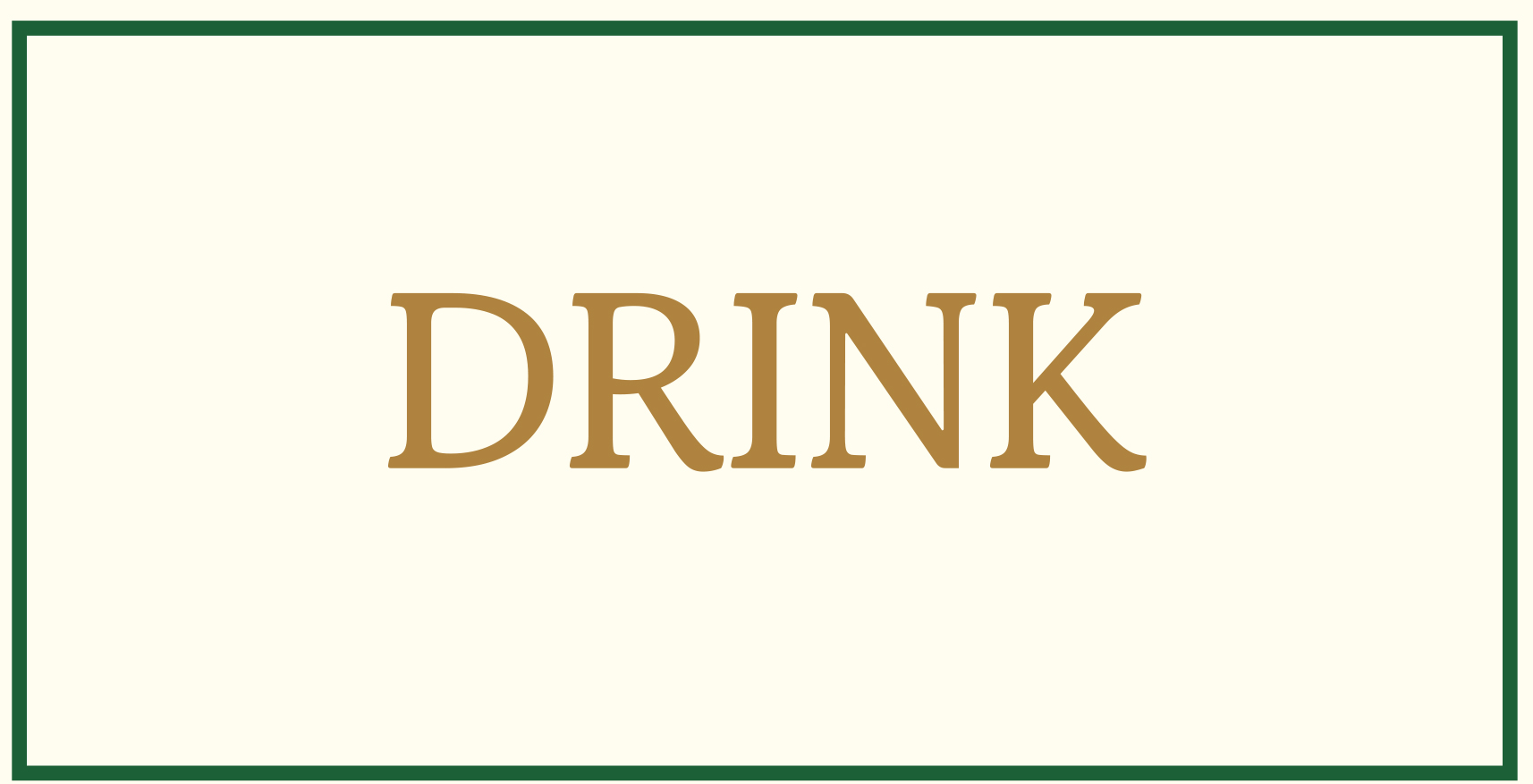 [Apsari Artisan PIM3] Online Menu Drinks